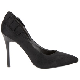 Elegante schwarze High Heels