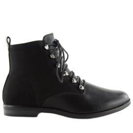 Schwarz Schwarze Damenstiefel 8685 Schwarz