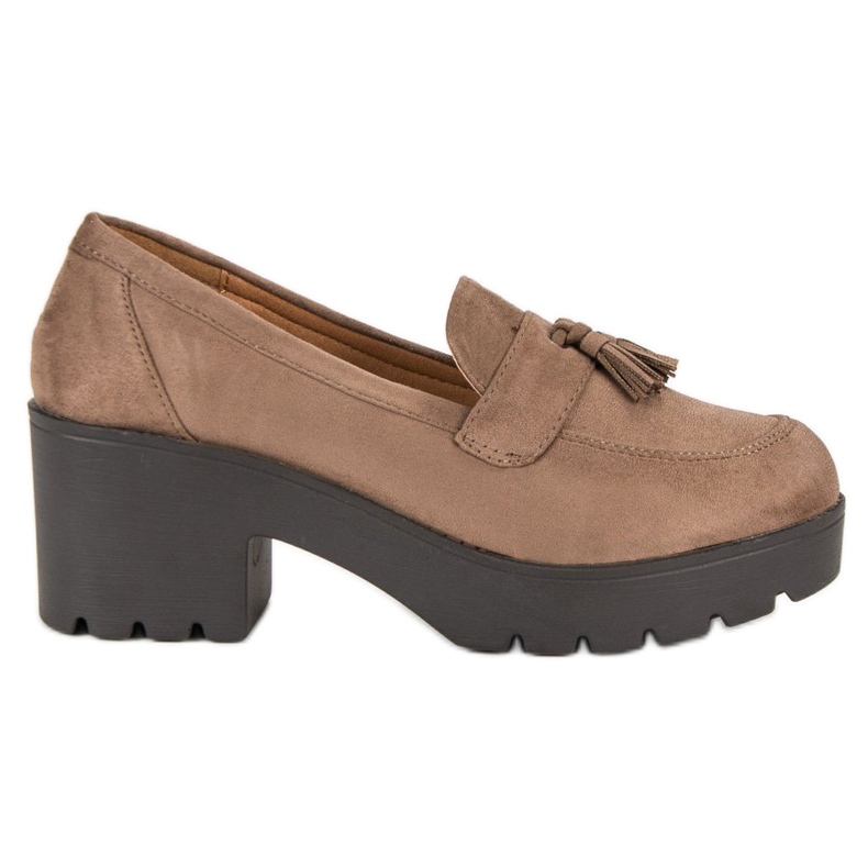 Ch. Creation Stylische Mokassinschuhe braun