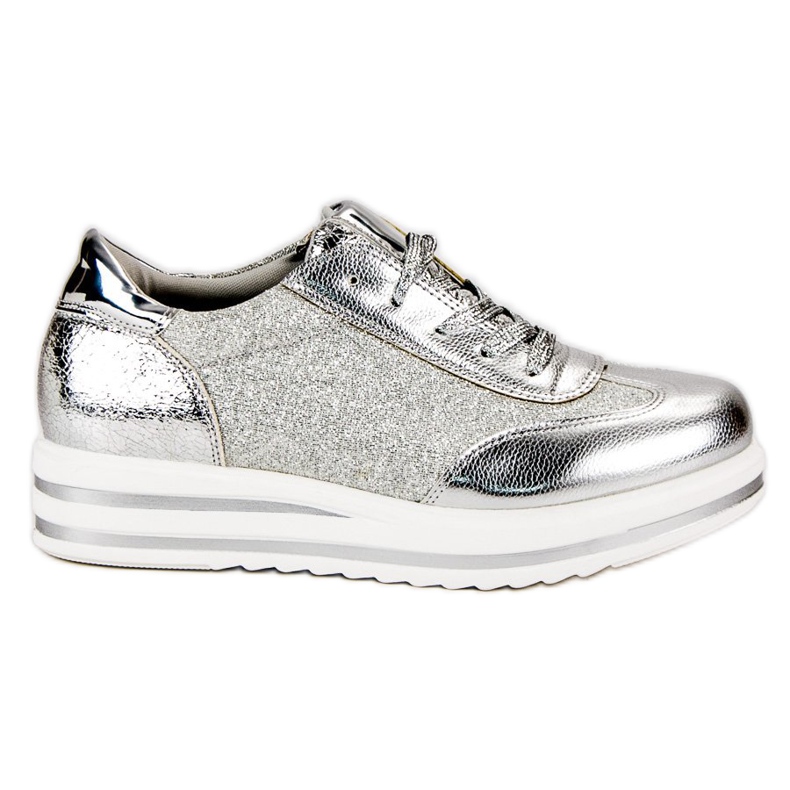 Fama Modische Turnschuhe grau