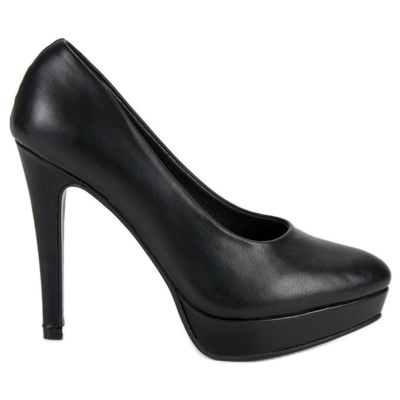 J. Star Sexy Plateau-Heels schwarz