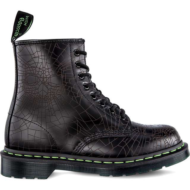 Dr. Martens 1460 Schädelbahn Schwarz Schädelbahn glatt