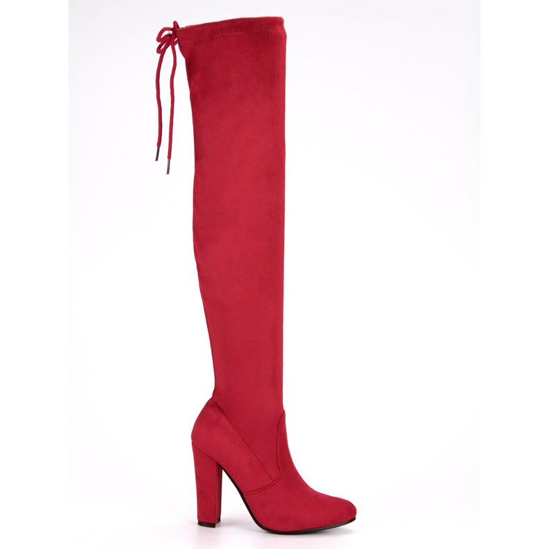 Seastar Sexy oberschenkelhohe Stiefel rot