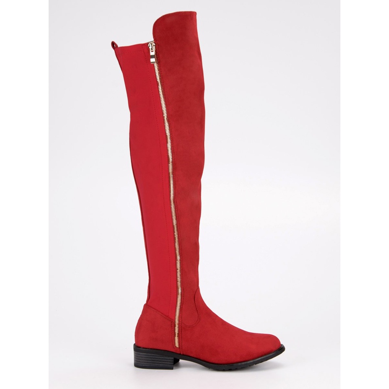 Seastar Rote Stiefel mit Reißverschluss