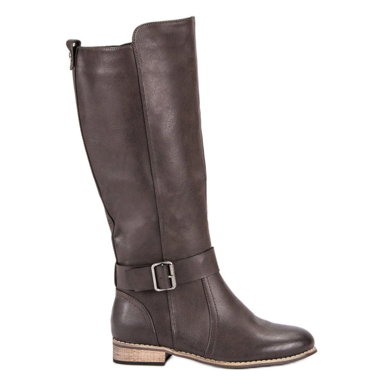 Klassische Reitstiefel braun