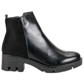 Seastar Klassische Stiefel auf der Plattform schwarz