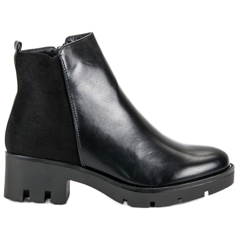 Seastar Klassische Stiefel auf der Plattform schwarz