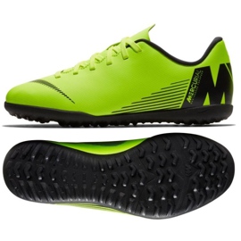 Nike Mercurial Vapor X 12 Club Tf Jr AH7355-701 Fußballschuhe grün grün