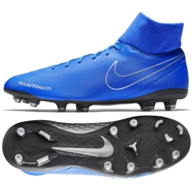 Nike Phantom Vsn Club Df FG / MG M AJ6959-400 Fußballschuhe blau blau