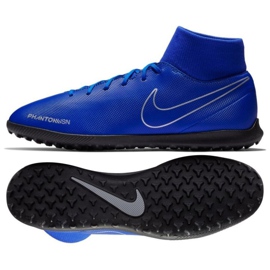 Nike Phantom Vsn Club Df Tf M AO3273-400 Fußballschuhe mehrfarbig blau