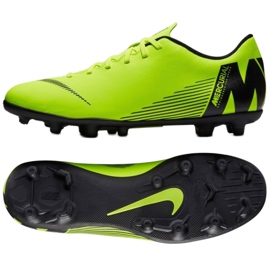 Nike Mercurial Vapor 12 Club Mg M AH7378-701 Fußballschuhe grün grün