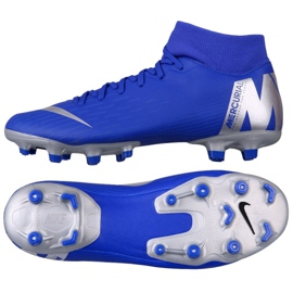 Nike Mercurial Superfly 6 Academy FG / MG M AH7362-400 Fußballschuhe mehrfarbig blau