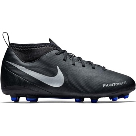 Nike Phantom Vsn Club Df Fg Mg Jr AO3288-004 Fußballschuhe schwarz schwarz