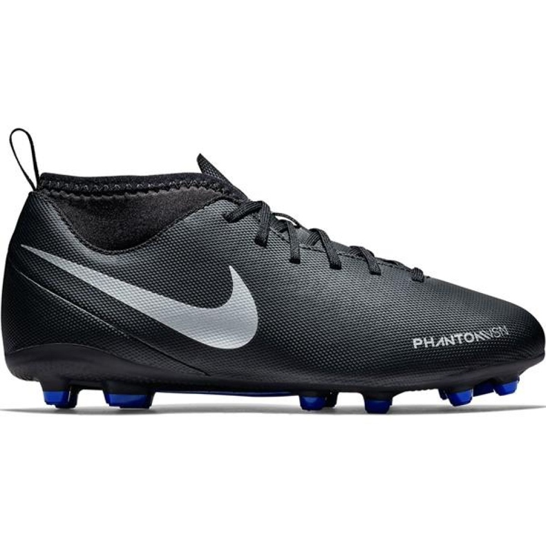 Nike Phantom Vsn Club Df Fg Mg Jr AO3288-004 Fußballschuhe schwarz schwarz