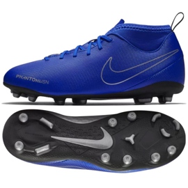 Nike Phantom Vsn Club Df Fg Mg Jr AO3288-400 Fußballschuhe mehrfarbig blau