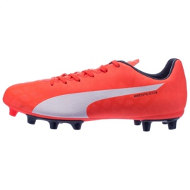 Puma evoSPEED 5.4 Fg M 10328601 Fußballschuhe mehrfarbig rot