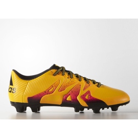 Adidas X 15.3 FG / AG M S74632 Fußballschuhe mehrfarbig orange