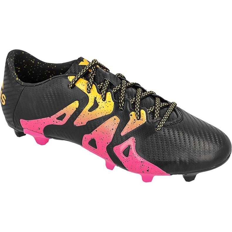 Adidas X 15.3 FG / AG M S74633 Fußballschuhe schwarz schwarz