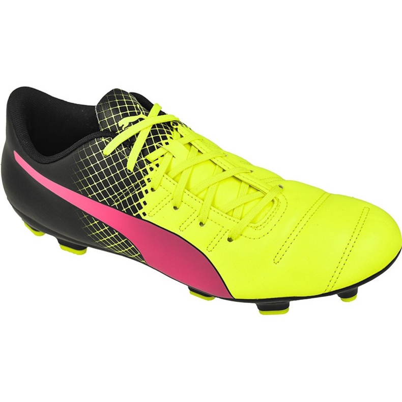 Fußballschuhe Puma evoPOWER 4.3 Fg Tricks M 10358501 mehrfarbig gelb
