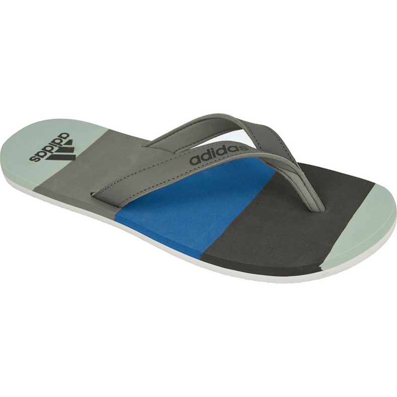 Adidas Eezay Striped M BA8809 Hausschuhe blau grau