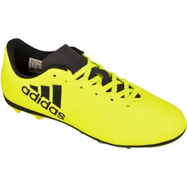 Adidas X 17.4 FxG Jr S82404 Fußballschuhe gelb