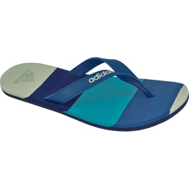 Adidas Eezay Striped Thong M BA8808 Hausschuhe marineblau blau