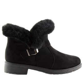 Schwarze Damenstiefel SJ1821-1 Schwarz