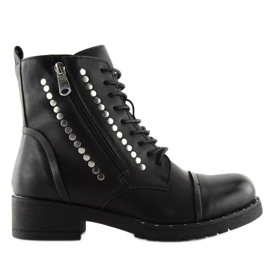 Arbeiter mit Nieten schwarz 88060 Schwarz