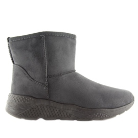Grau Damen Schneestiefel grau D009 Grau