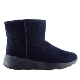 Marineblaue Schneestiefel für Damen D009 Blue