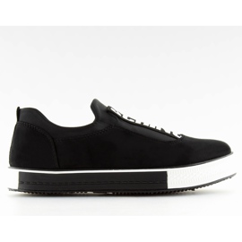 Schwarze Damen Sneakers NB178 Schwarz II-GAT