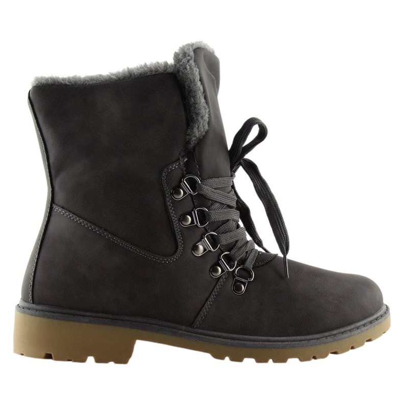 Graue Wanderschuhe grau 1119-PA Grau