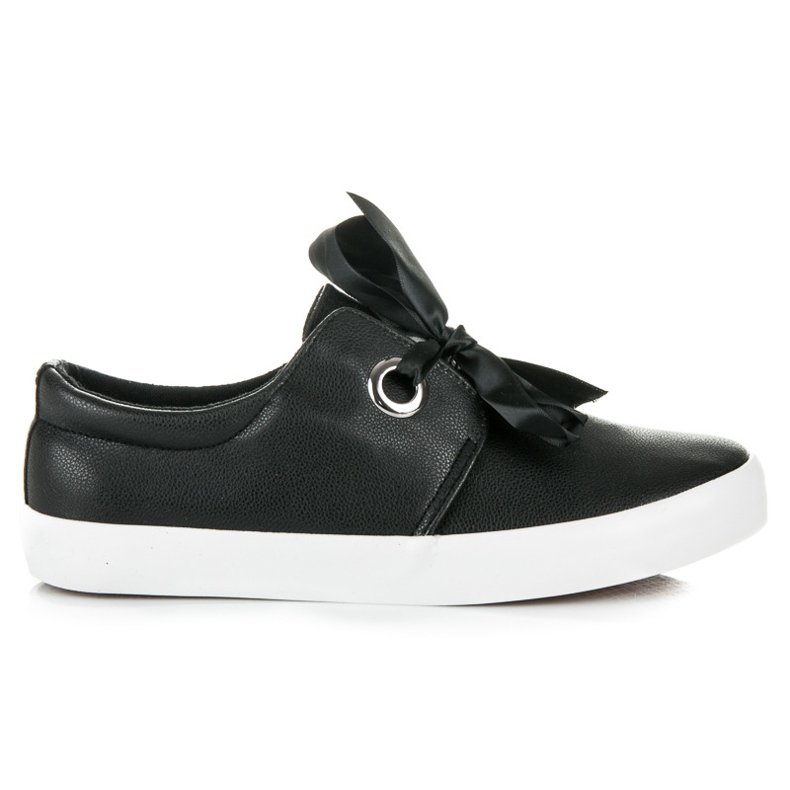 Seastar Turnschuhe mit einem Band gebunden schwarz