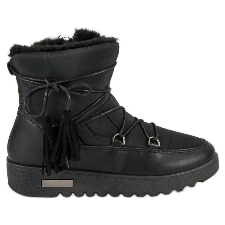 MCKEYLOR Schneestiefel schwarz