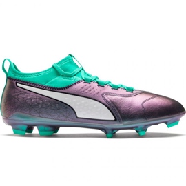 Fußballschuhe Puma One 3 Il Lth Fg Color Shift-Bi M 104928 01 mehrfarbig mehrfarbig