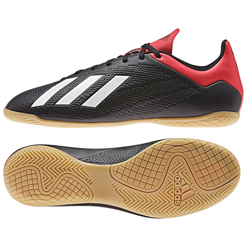 Hallenschuhe adidas X 18.4 In M BB9405 schwarz schwarz