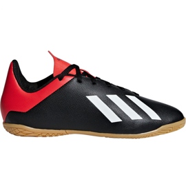 Hallenschuhe adidas X 18.4 In Jr B9409 schwarz schwarz