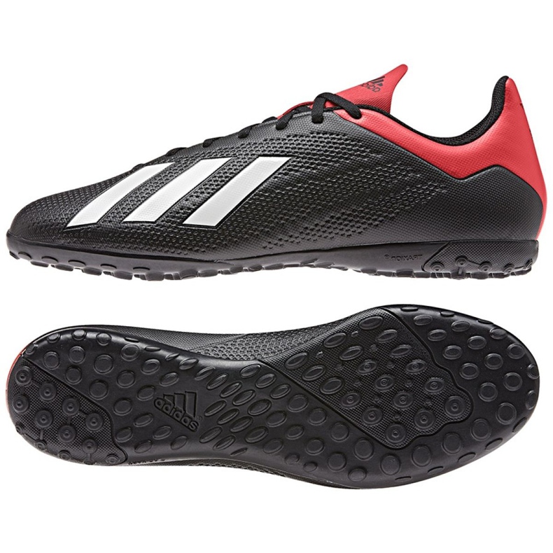 Adidas X 18.4 Tf M BB9412 Fußballschuhe schwarz schwarz