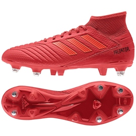 Adidas Predator 19.3 Sg M D97958 Fußballschuhe rot rot