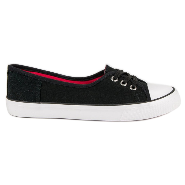 J. Star Schwarze Turnschuhe