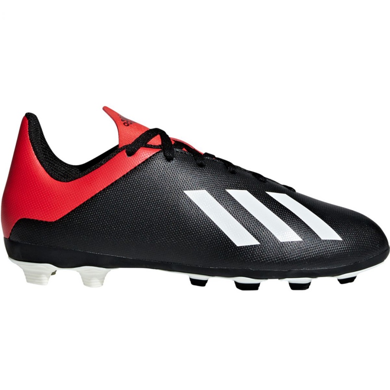 Adidas X 18.4 FxG Jr BB9378 Fußballschuhe schwarz schwarz
