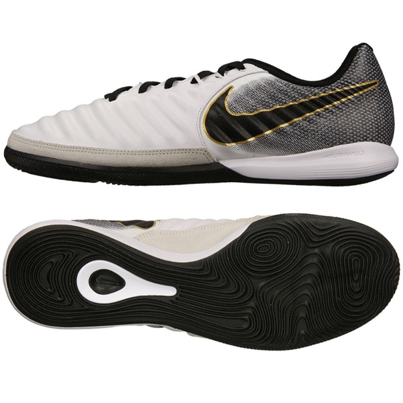 Hallenschuhe Nike Tiempo Lunar LegendX 7 Pro Ic M AH7246-100 grau silber-