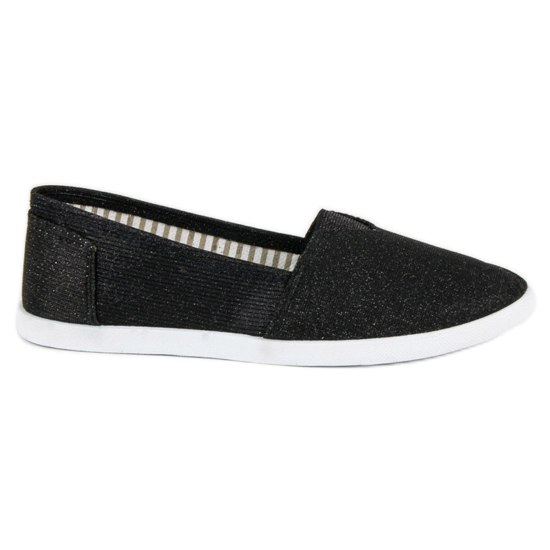 Comer Bequeme Slipper schwarz