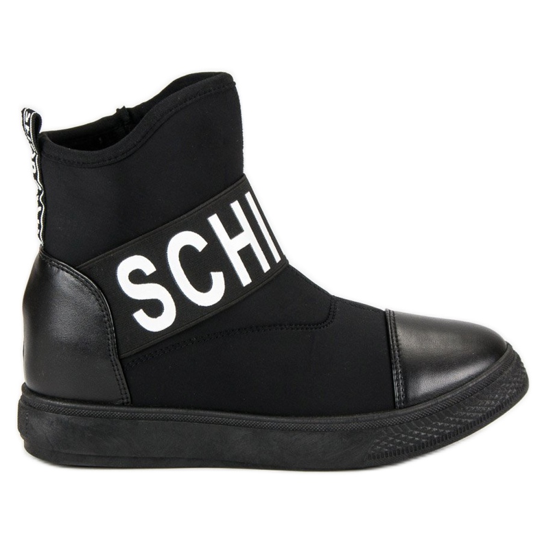 Bestelle Modische hohe Sneakers weiß schwarz