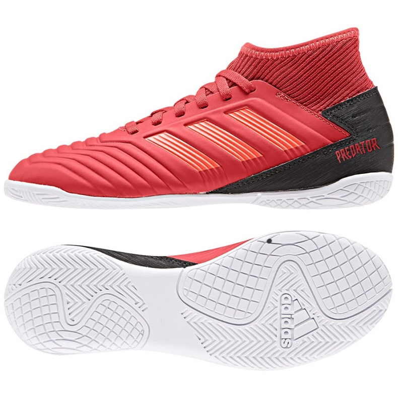 Hallenschuhe adidas Predator 19.3 In Jr CM8544 rot rot