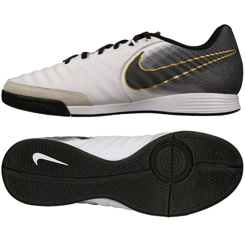Hallenschuhe Nike Tiempo LegendX 7 Academy Ic M AH7244-100 grau silber-