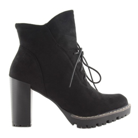 Schwarz FA175 Schwarze High Heels