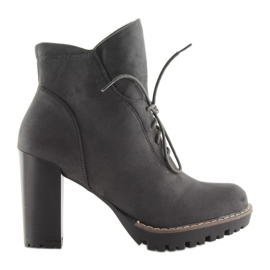 Grau FA175 Graue High Heels