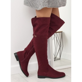 Offiziere kastanienbraun Tanga Burgund 0-161 Burgund rot