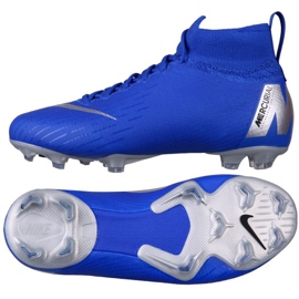 Nike Mercurial Superfly 6 Elite Fg Jr AH7340-400 Fußballschuhe blau blau